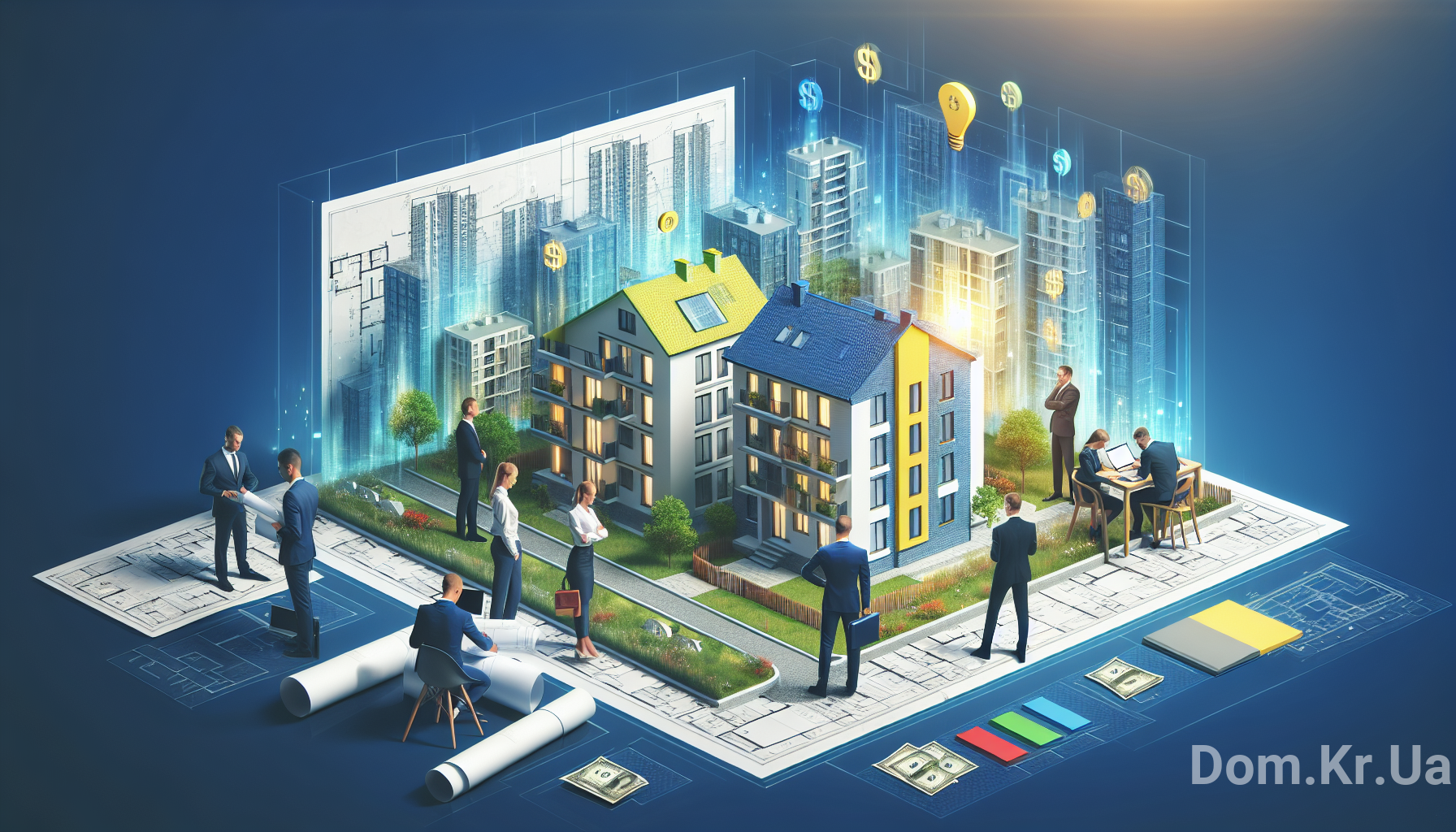 Illustration for section: - інвестування нерухомість